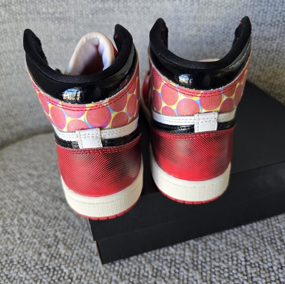 NEW IN BOX Nike Air Jordan 1 Retro High OG Spider-Man Across The Spider-Verse 3 - Picture 5 of 6